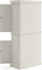 Homestyles Nantucket Pantry, 30", Off White