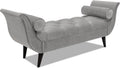 Jennifer Taylor Home Alma Tufted Flared Arm Entryway Bench