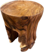 Hand Carved End Table