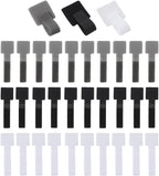 Ximimark 30pcs Versatile Cord Organizer Set for Kitchen Appliances - Space-Saving Cord Holder for Mixers, Coffee Makers, and More - Durable, Easy-to-Install Design for a Clutter-Free Counter