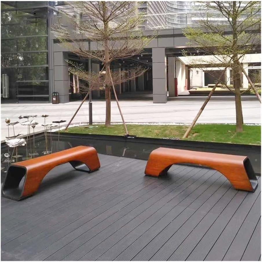 Patio Benches Comfortable Durable Wooden Chair for Office, Lounge, Outdoor & Commercial Use