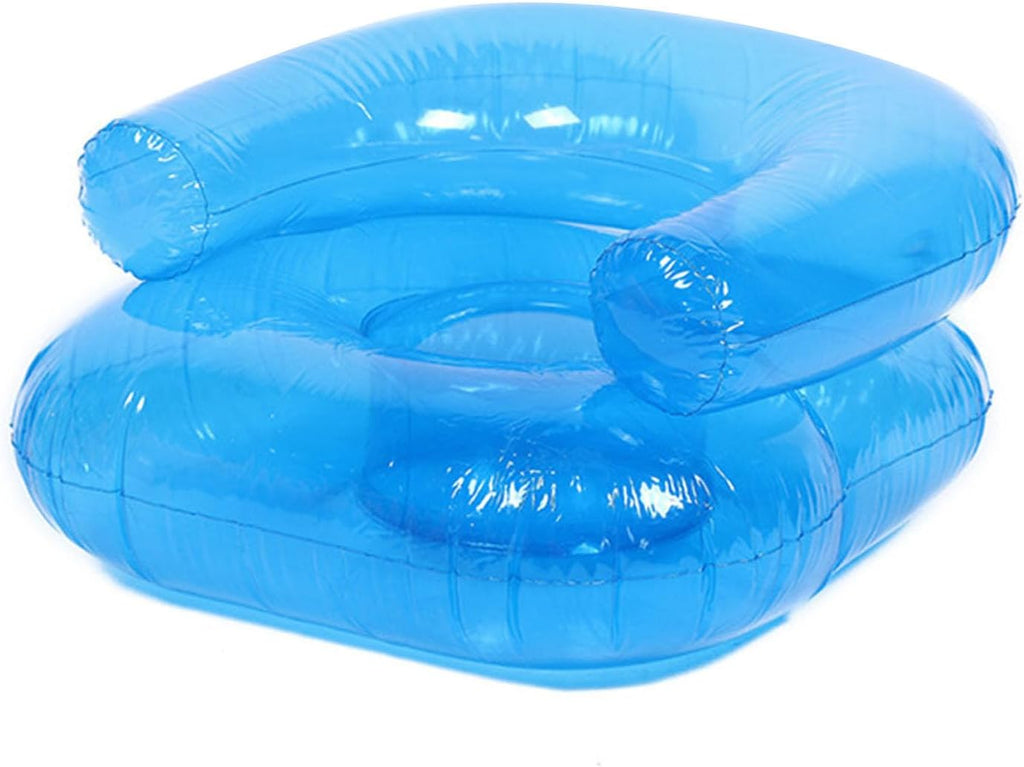 Kids Inflatable Chairs Blow up Chairs Inflatable Furniture,Portable Air Couch Furniture for Outdoor Indoor Camping Beach Room,Picnics Party Supplies (Blue)