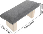 Kisangel Ergonomic Kneeling Stool Chair for Prayer Kneeling Posture Bench Wooden Prayer Bench Soft Cotton Surface