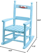 Fox Valley Traders Custom Racecar Children's Rocking Chair