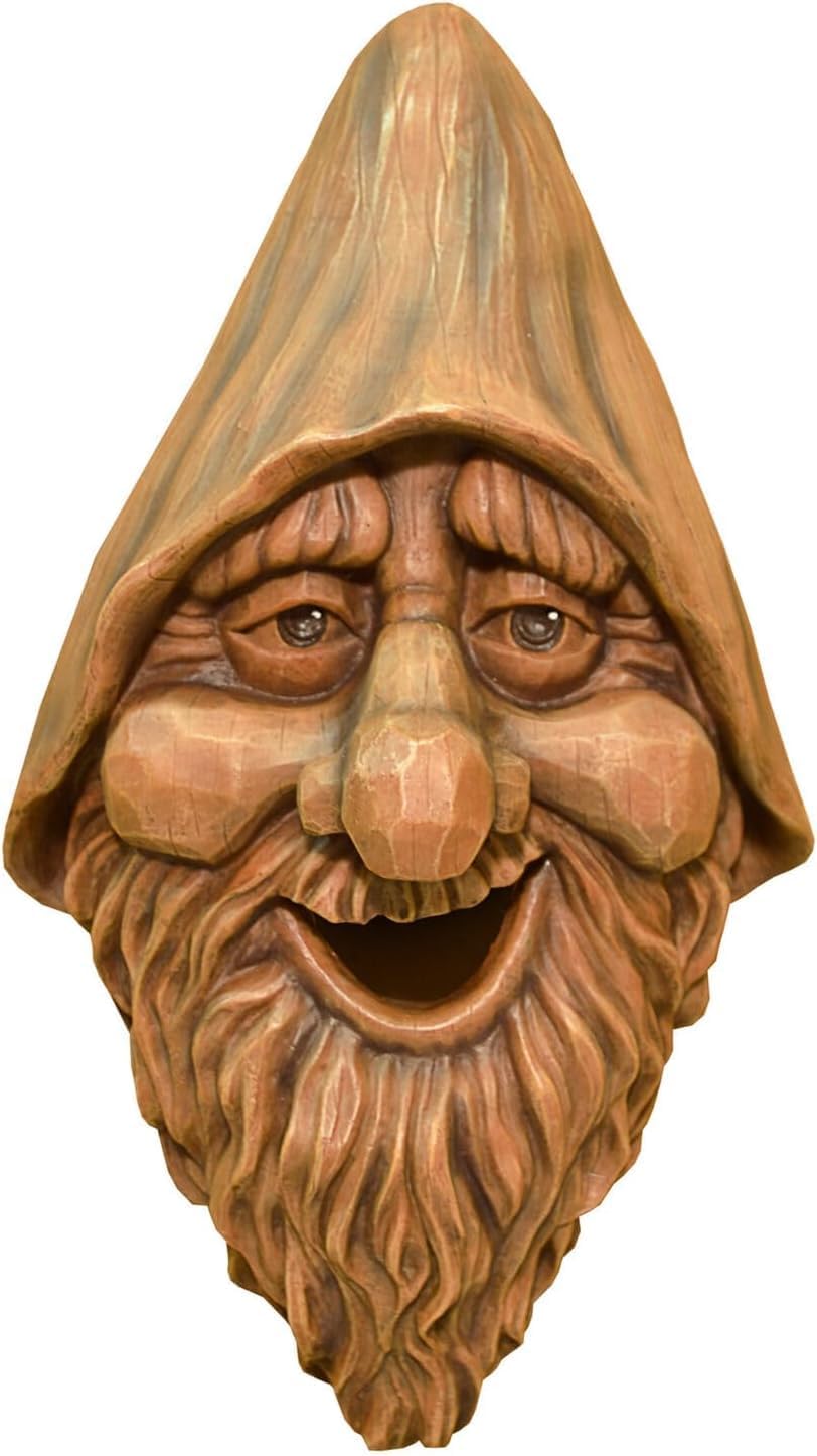 Red Carpet Studios Outdoor Tree Face Birdhouse, 13.5", Harry