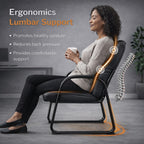 Office Guest Chair Set of 4, Leather Waiting Room Chair with Sled Base and Armrests, Reception Desk Chair No Wheels, Conference Room Chair for Office Lobby Clinic Home