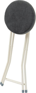 Azumaya-kk PC-34DGY Folding High Stool
