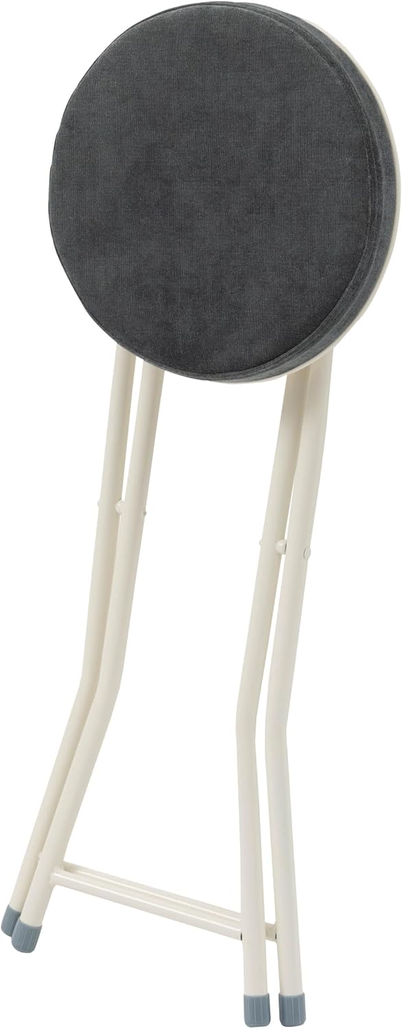 Azumaya-kk PC-34DGY Folding High Stool