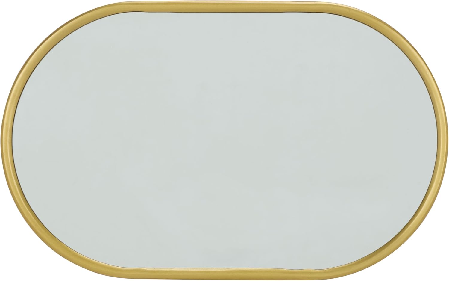 SAFAVIEH Home Collection - Ikaky Side Table, Gold Metal Base & Oval Mirrored Top (ACC5511A)