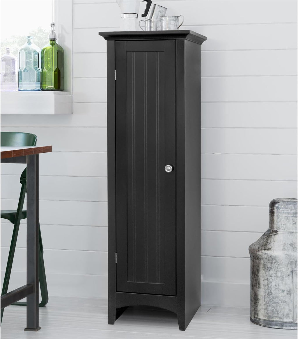 Maykoosh Kitchen Pantry Cabinet - 40" Wide Storage, Adjustable Shelves, Aluminum Pull
