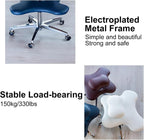 Ergonomic Kneeling Chair with Wheels Height Adjustable Home Office Desk Chair for Meditation Cross Legged Chair for Improved Posture One Size Fits All