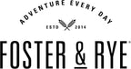 Foster & Rye Acacia Wood 6-pack Beer Carrier - Growler Bottle Caddy, Drink Holder, Liquor Bottle Organizer