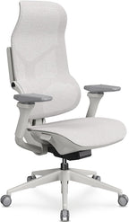 Sunaofe Morph Classic Ergonomic Office Chair - Adjustable Lumbar Support, 7D Armrests, 140° Recline, Breathable Mesh, 300lb Capacity, BIFMA Certified, 5-Year Warranty Grayish
