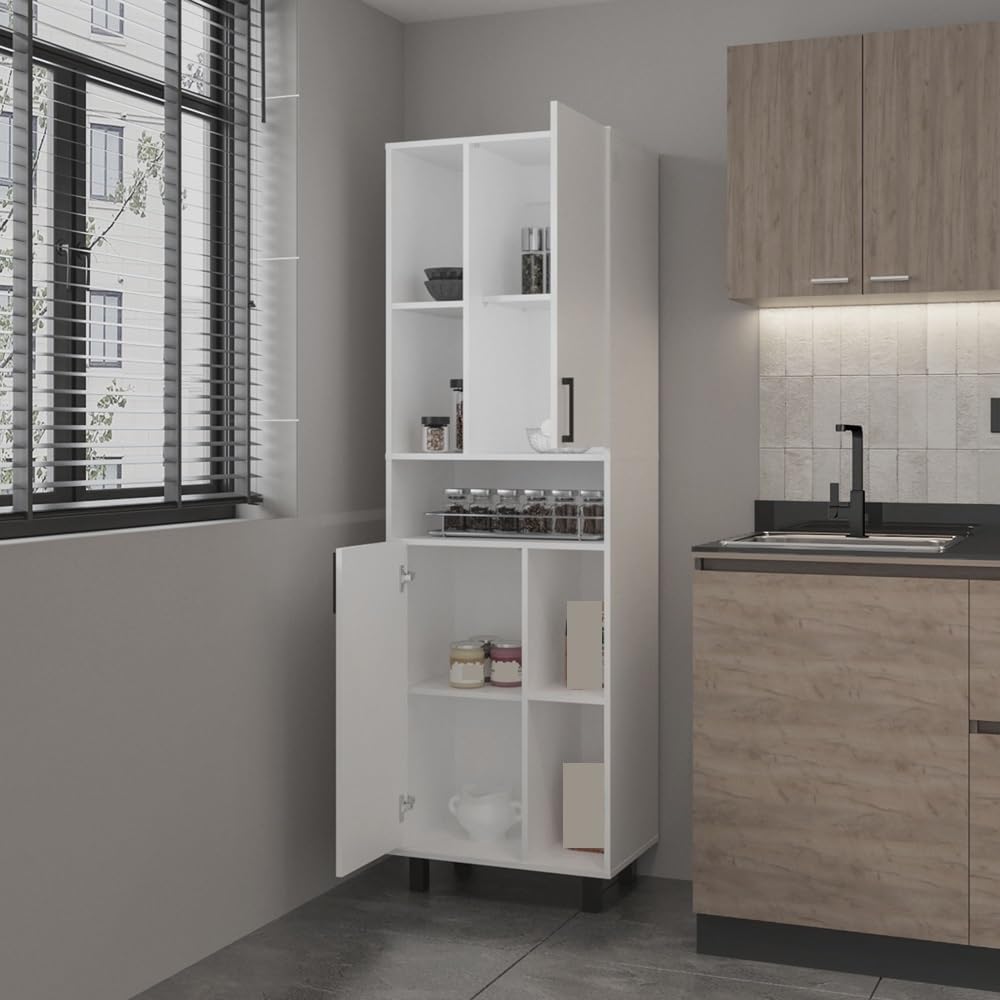 Tall Freestanding Pantry Cabinet, Storage Sideboard Locker for Living Room Kitchen,for Kitchen Home