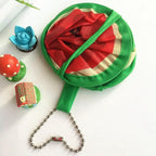 4pcs Round Foldable Hand Fans,8.26Inches Fruit Style Handheld Folding Fan Portable Cooling Fans for Summer Events, Outdoor Travel, Festival Party Decorations,Watermelon + Orange + Kiwi + Lime