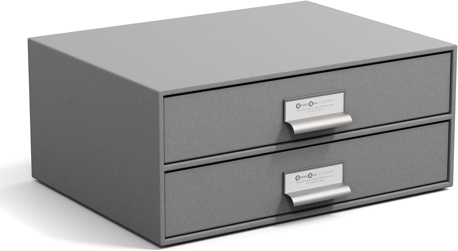 STORE.IT Bigso Box Birger 943154144 Storage Box with Drawers 33 x 25 x 14.5 cm Grey