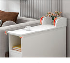 Side Tables Living Room Small Side Table Sofa Sideboard Cabinet Sandwich Narrow Gap Next to Light Luxury Corner Bedside Coffee(25x90x55cm)