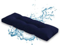Bench Cushion for Indoor/Outdoor Furniture, Waterproof Patio Bench Seat Cushion with Non-Slip Bottom, 42x16x4 inch, Navy