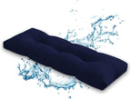 Bench Cushion for Indoor/Outdoor Furniture, Waterproof Patio Bench Seat Cushion with Non-Slip Bottom, 42x16x4 inch, Navy