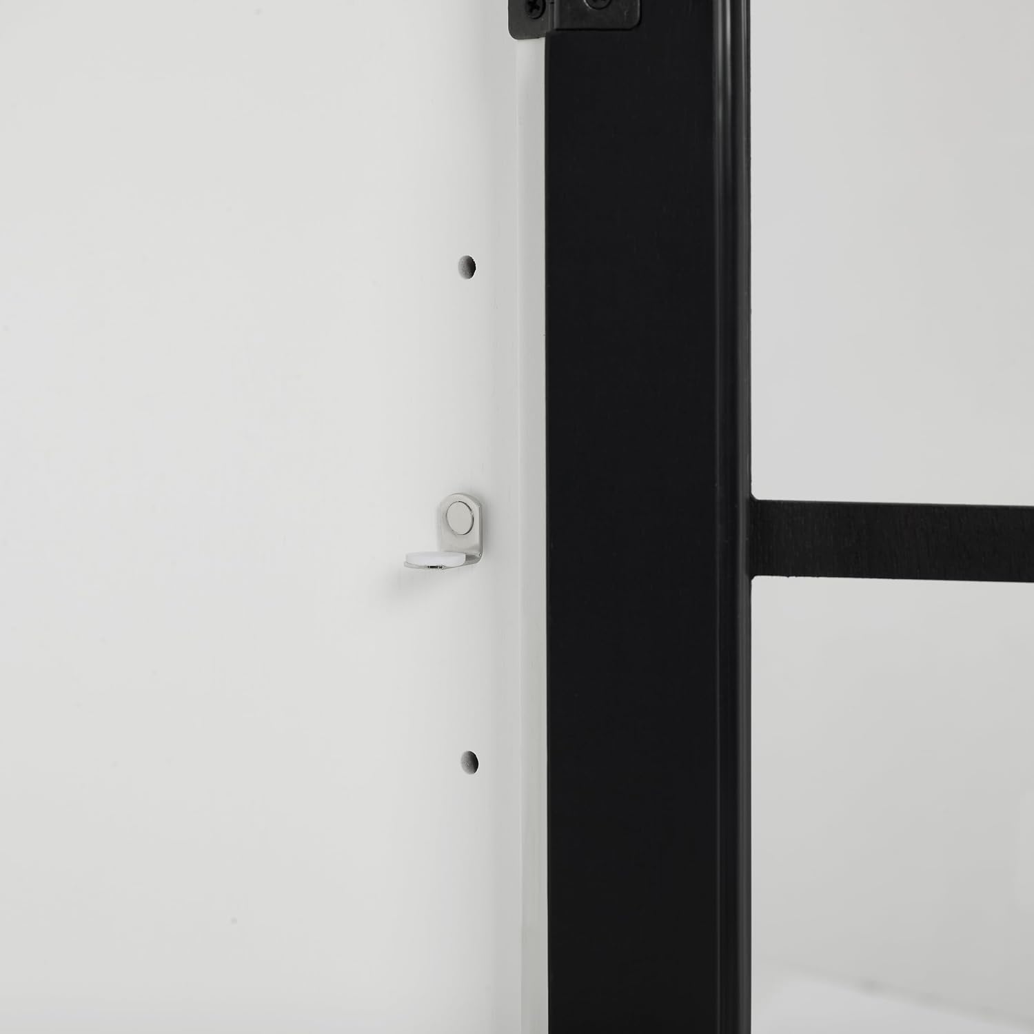 Crosley Furniture Cecily Stackable Pantry Storage Cabinet with Shelves, Kitchen, Dining, or Laundry Room, White/Matte Black