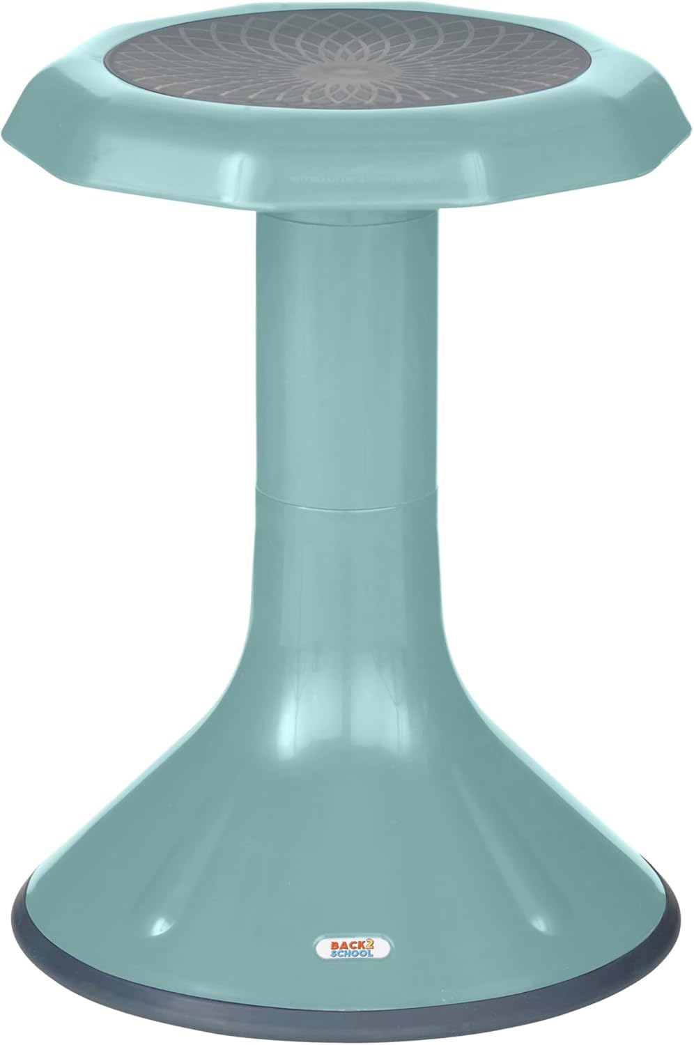 Wobble Sensory Stool, 18in Seat Height, Active Seating Chair for Students, Flexible Classroom Seating, Seafoam