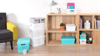 Curver 04760-N23-00 Infinity Storage Box Infinity Gepunktet 10,55x7,32x4,88in in White