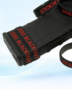 10 Pack Magazine Marking Band 5.56 NATO, .300 Blackout, 7.62 x 39 mm Magazine Bands for Accessories