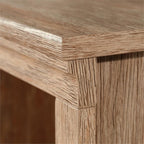 Sauder Rollingwood Engineered Wood 54" Hutch in Brushed Oak Finish