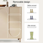 Pantry Cabinet, Farmhouse Kitchen Cupboard, Pantry Storage Cabinet with Microwave Stand, Farmhouse Kitchen Hutch for Dining Room, for Living Room, Dining Room(90cm/35.4in)