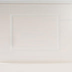 Linon Harris White Solid Pine Backless Nook with Interior Storage
