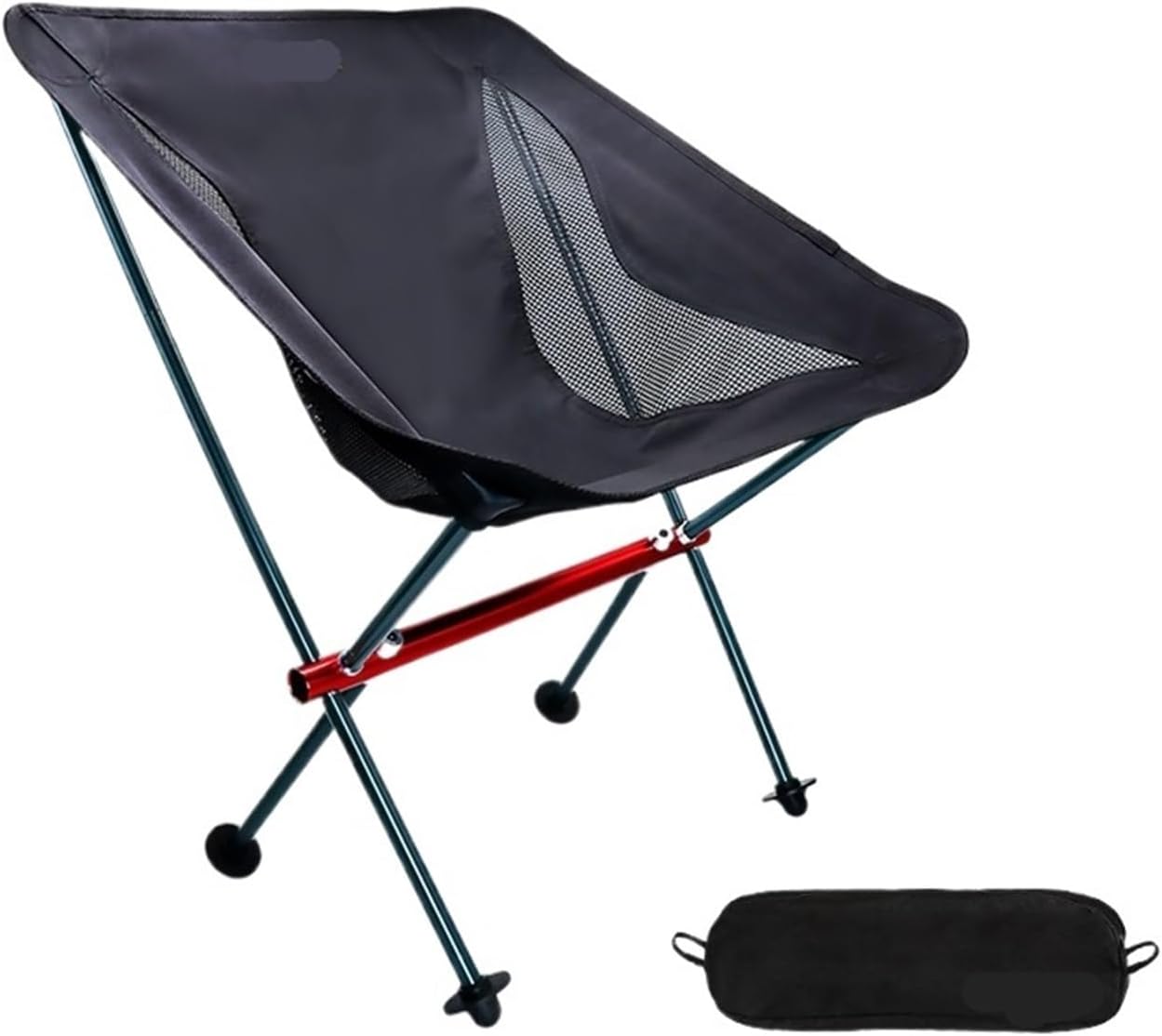 Ultralight Oxford Cloth Foldable Camping Chair | Extended Seat Portable Outdoor Chair for Fishing, BBQ, Picnic and Beach(SY-HS-02)