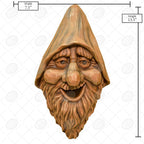 Red Carpet Studios Outdoor Tree Face Birdhouse, 13.5", Harry