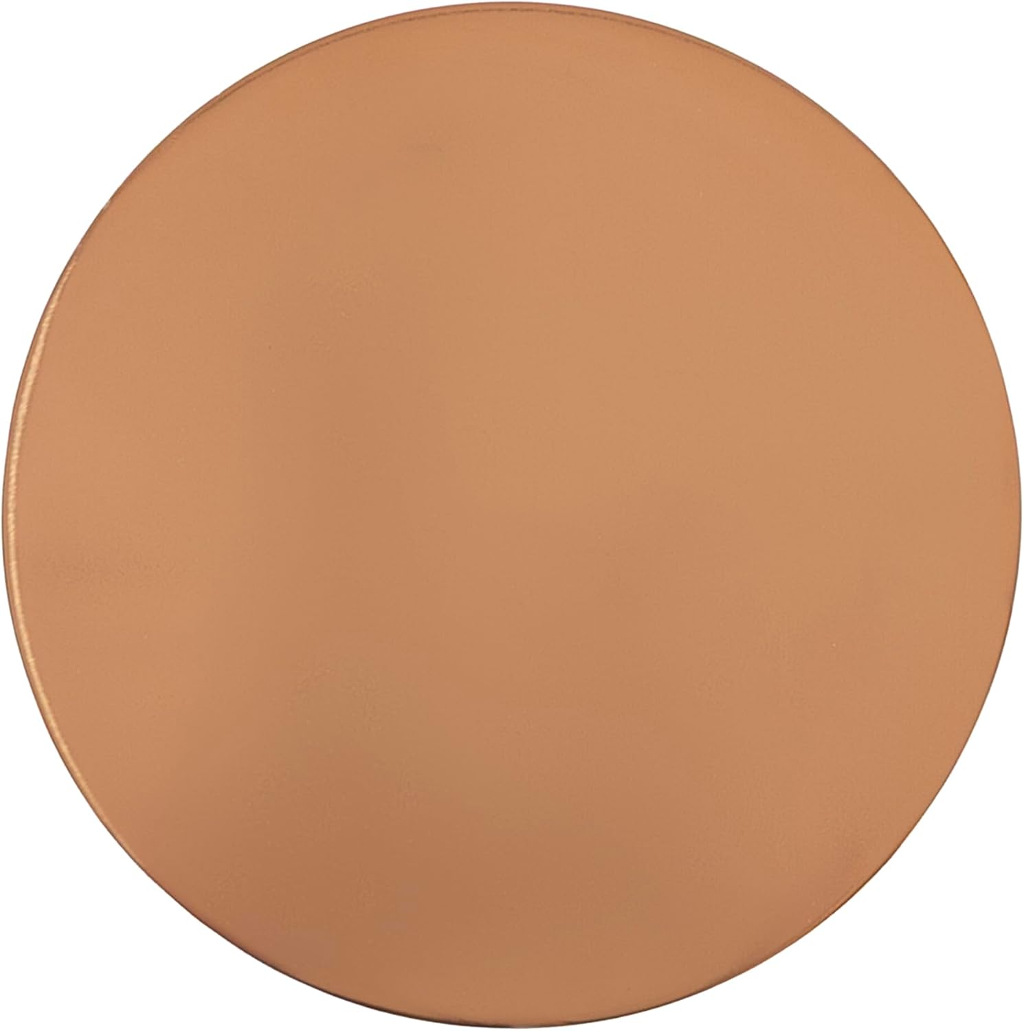 Kate and Laurel Hersi Decorative Modern Pedestal Drink Table, 7 x 7 x 20, Rose Gold, Cast Aluminum Mini Table with Teardrop Base for Use as Small Plant Stand or Living Room Martini Table