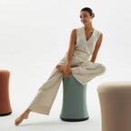 TopJob Boba Chair Stylish Ergonomic Active Wobble Stool, ADHD Chair, Improves Posture and Focus, Ergonomic with Height Adjustable Stool for Adults Children for Home Office