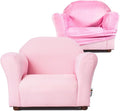 Roundy Kids Chair with Removable Cover, Soft Microsuede Upholstery, Padded Cushion, Sturdy Wooden Frame, Ergonomic Design for Ages 2-5, Easy to Clean, Ideal for Playrooms, Bedrooms & Nurseries.