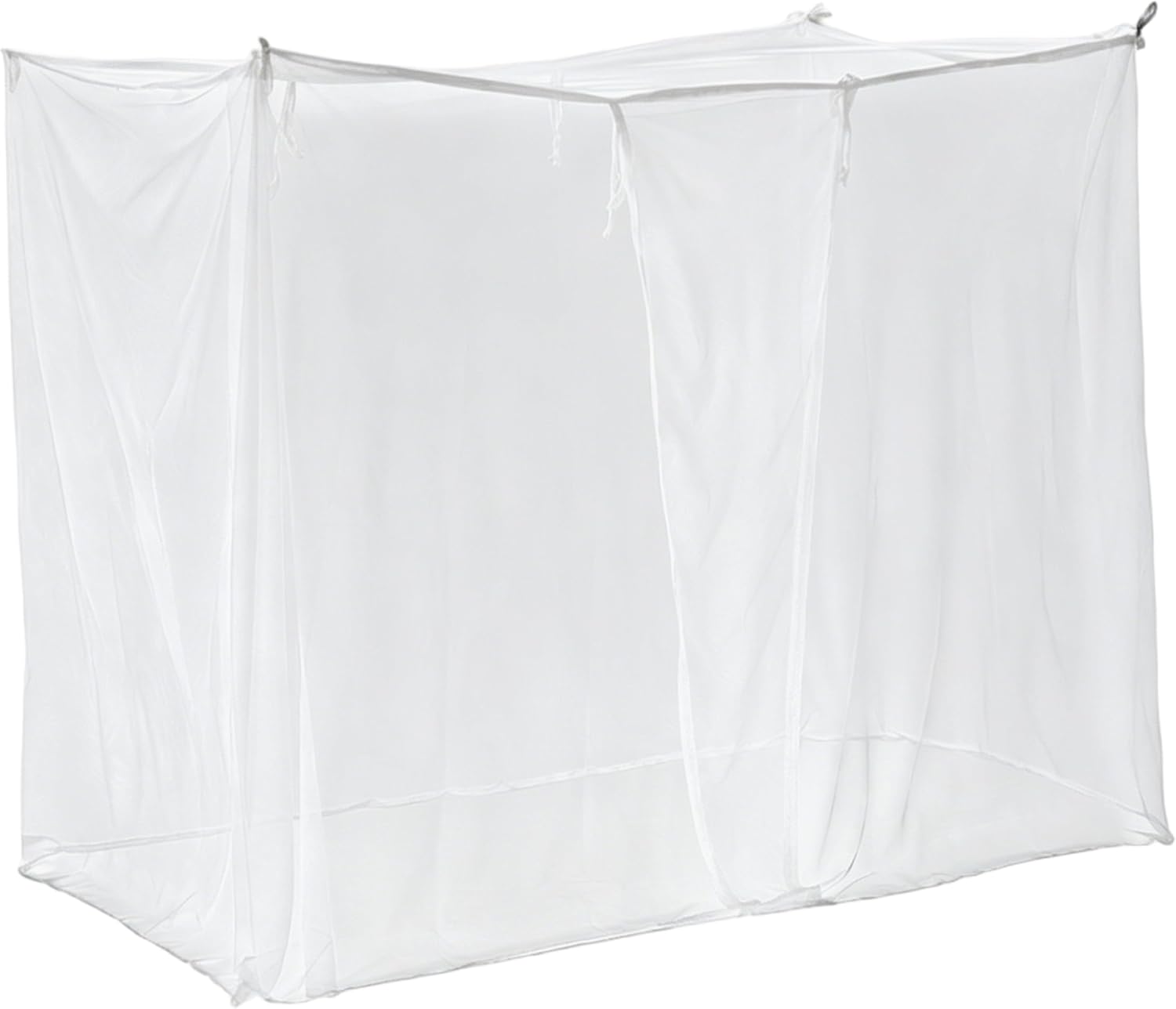 61x79x79 Inch Spacious Mesh Bed Curtain Canopy, Quick Setup Bed Drapes for Home Dorm Outdoor, Mosquito Net, Canopy, White