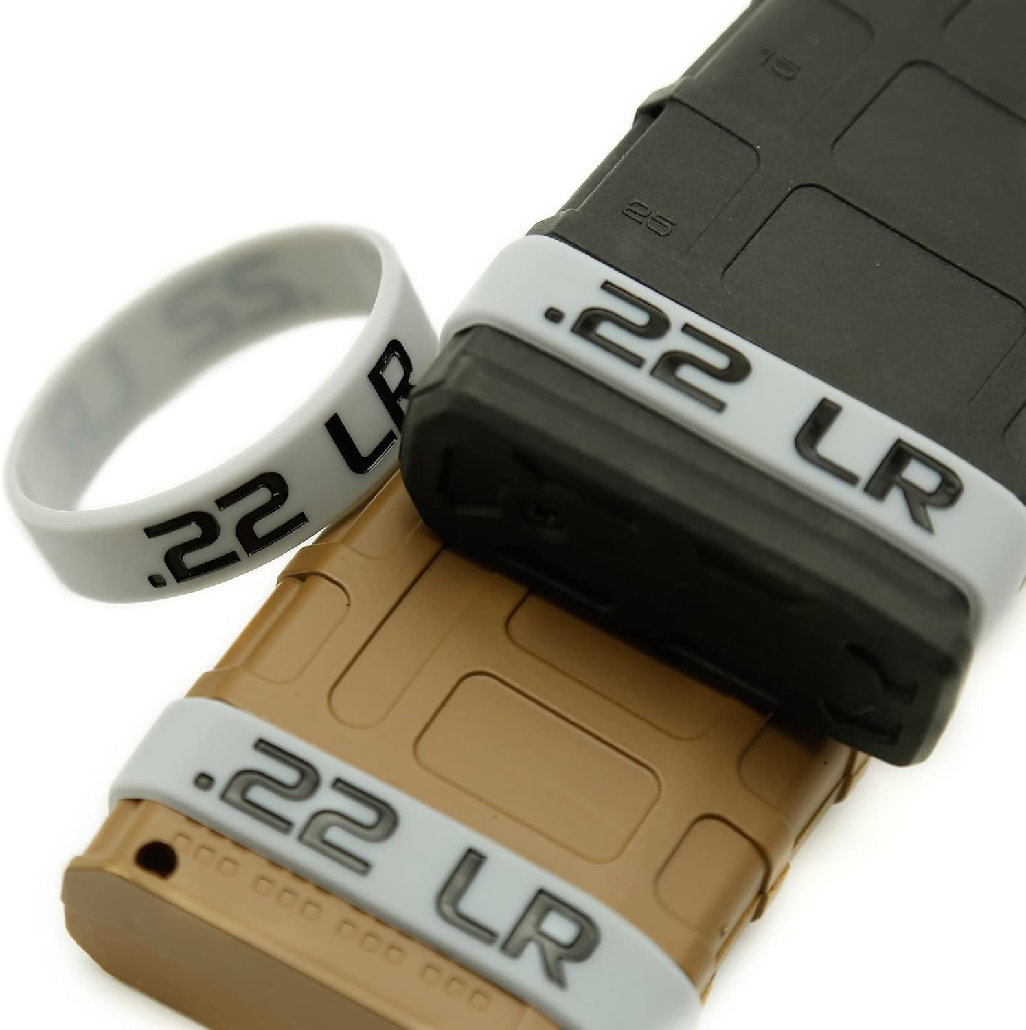 Aolamegs .22 LR Magazine Marking Bands 6 Pack