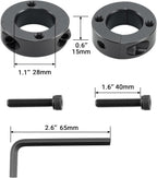 Pro 28mm Gas Lift Cylinder Removal Kit | 700lb-Rated Office Chair Saver Tools with Poly-Cotton Gloves | Fix Sinking Chair Mechanism (Steel Construction)
