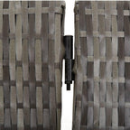 Poly Rattan Room Divider 6 Panels Gray, Privacy Screen with Powder-Coated Steel Frame, Foldable Partition for Indoor Outdoor Use, Blocks Sunlight
