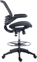 Harwick Evolve All Mesh Heavy Duty Drafting Chair, Dark Knight Edition