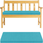 Outdoor Cushions for Garden Furniture 48/52/70.9x9.1x1.2in for Patio Furniture Kitchen or Dinin Bench, Comfortable Bench Seat Mat with Non-Slip Backing(@5,90x40x3cm/35.4x16x1in)
