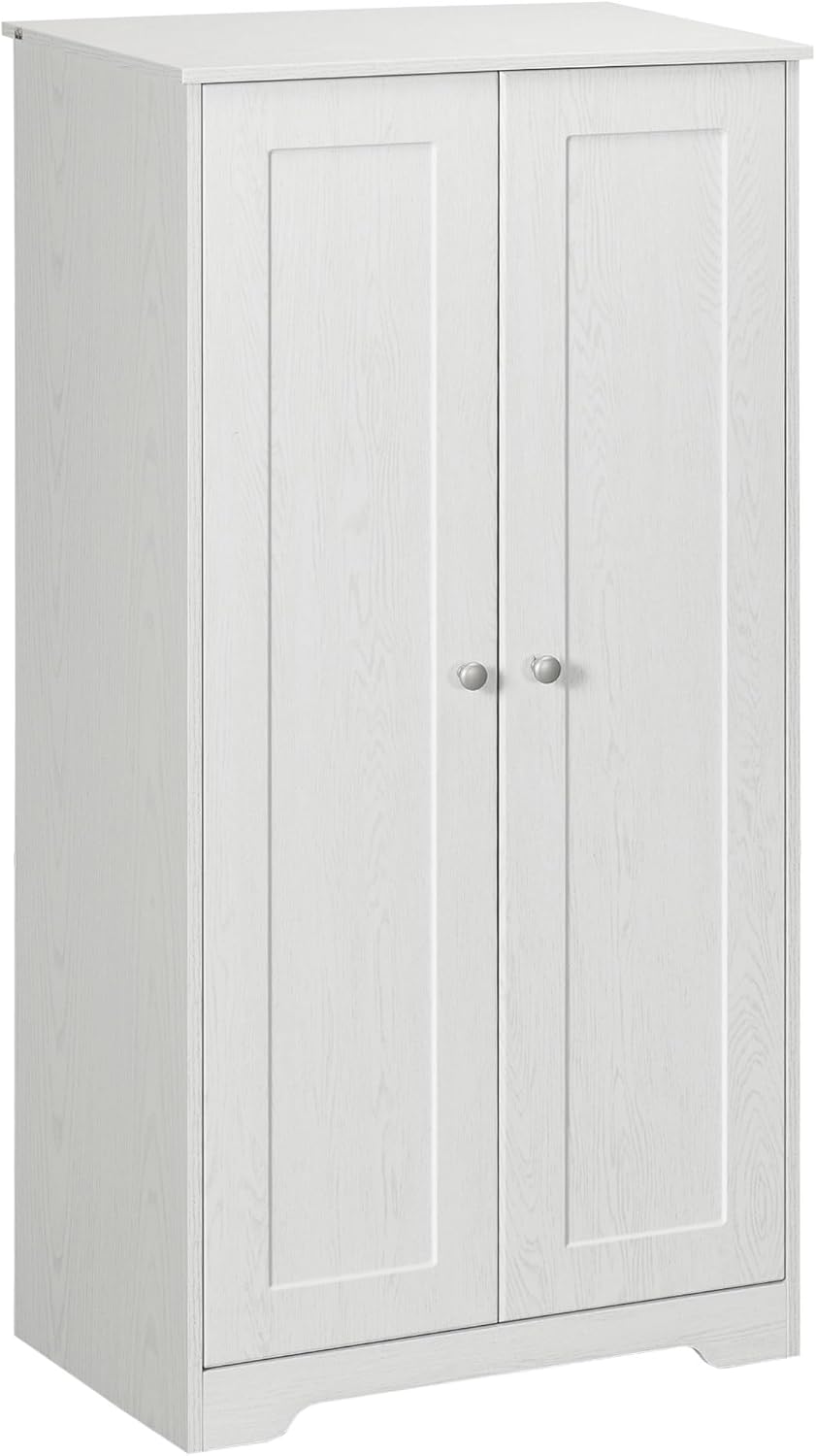 Modern Pantry Storage Cabinet, Freestanding Kitchen Cupboard with 2 Doors, Adjustable Shelves for Dining Room,for Kitchen Home