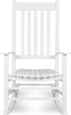 Shine Company Vermont Porch Rocker – White