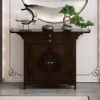 Personal Shrine Altar Table Day of The Dead Altar Stand Puja Meditation Prayer Table Buddhist Altar Pooja Cabinet Altar Cabinet