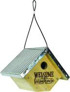 Wild Wings WWGH1-DECO Galvanized Weathered Cedar Wren House