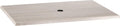 30" x 48" White Ash, Indoor/Outdoor All-Season EnduroTop Table Top with Umbrella Hole