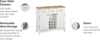 Homestyles Buffet of Buffets Off-White Buffet Server