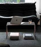 Stainless Steel Side Table,Square Geometry Retro Side Table Linear Metal End Table,Wire Cube Storage Rack, Book Stackable, Stainless Steel Coffee Table，Multi-Purpose Accent Table