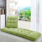 Bench Cushion for Outdoor/Indoor Furniture,8-10cm Thick Garden Bench Pad Cushions 90/100/120/150/180cm×30/35/40/50cm,for Bay Windows,Long Chairs,Sofas&Porch Furniture(Beige,69x22in)