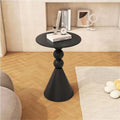Modern Simple Side Tables, Small Apartment Creative Coffee Table, Iron Design Round End Tables, Suitable for Balcony Living Room, Bedroom Night Stand